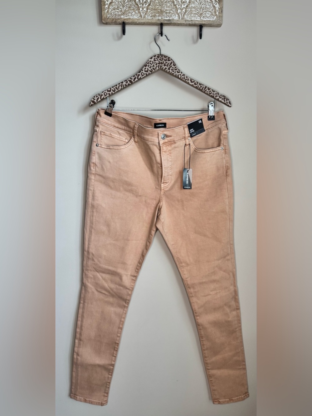 Express Skinny Mid Rise Jeans sz 14L